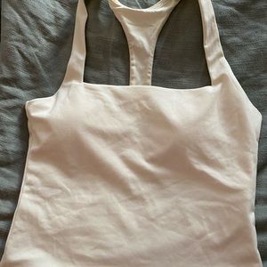 Popflex Audrey Tank in Coconut Cream